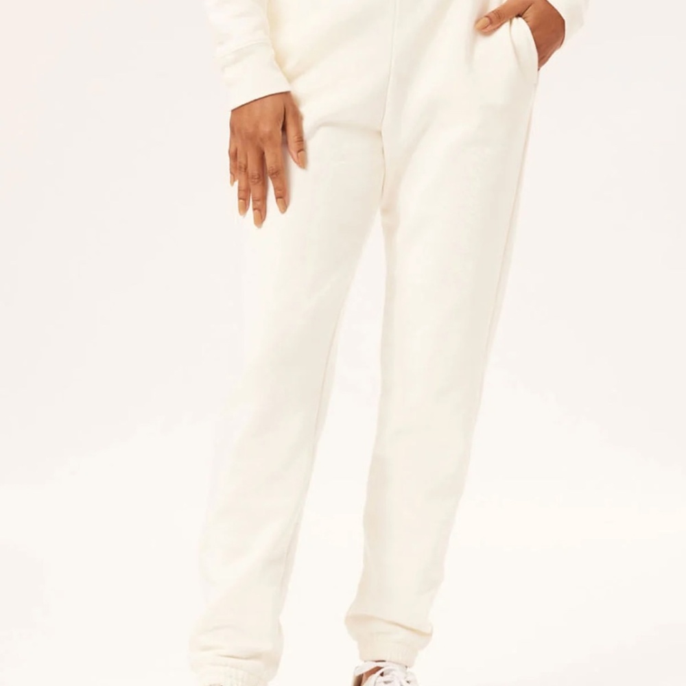 Girlfriend Collective Ecru Classic Jogger